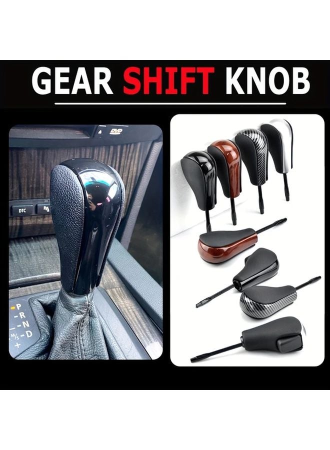 BMW Automatic Gear Shift Knob Silvery Long Direct Replacement for 1 3 5 7 Z X Series 2004 2013 Models - Image 3